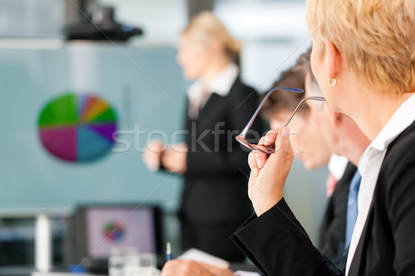 Business - presentation within a team Stock photo © Kzenon