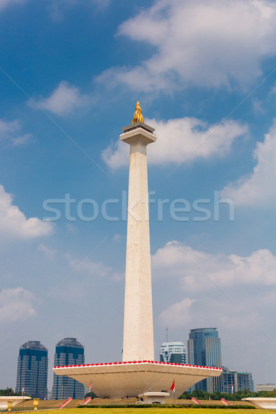 [[stock_photo]]: Jakarta · Indonésie · tour · tourisme · repère · tournée