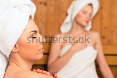 Wellness spa sauna infuzie Imagine de stoc © Kzenon