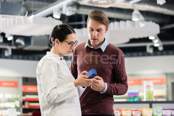 Erfahren Apotheker Medizin weiblichen neue jungen Stock foto © Kzenon