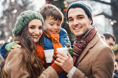 Kadın kafe resimleri Stok fotoğraf © Kzenon