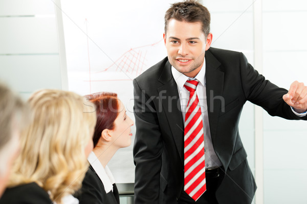 Business - presentation within a team Stock photo © Kzenon