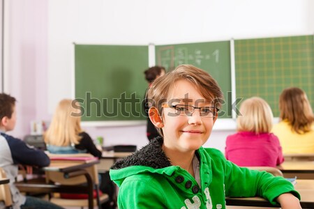 образование учитель школы преподавания молодые женщины Сток-фото © Kzenon