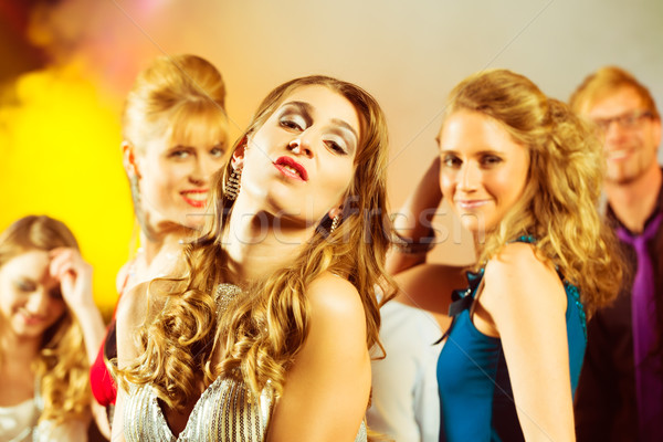 party people dancing in disco club Stock photo © Kzenon