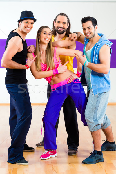 танцовщицы zumba фитнес подготовки Dance студию Сток-фото © Kzenon