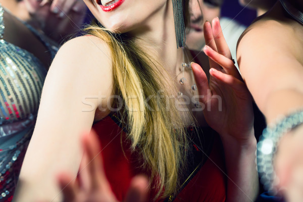 party people dancing in disco club Stock photo © Kzenon