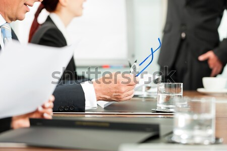 Applause for a presentation in meeting Stock photo © Kzenon