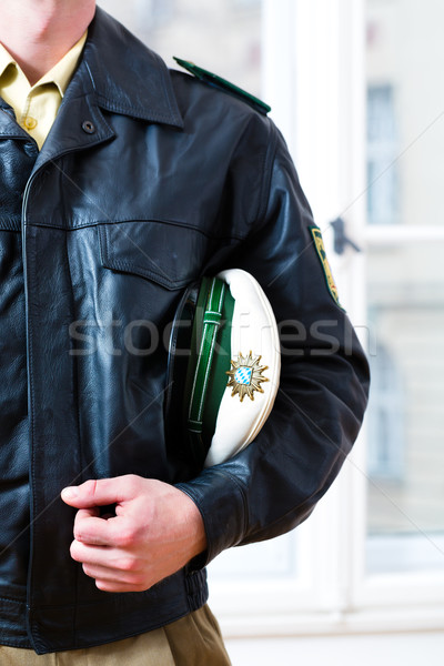 Police Officer in station or department is ready Stock photo © Kzenon