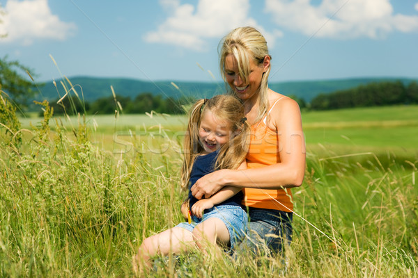 Mother and Daughter Stock photo © Kzenon
