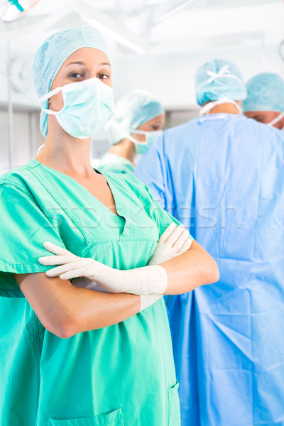 Stock foto: Chirurgen · Patienten · Betrieb · Theater · Krankenhaus · Chirurgie