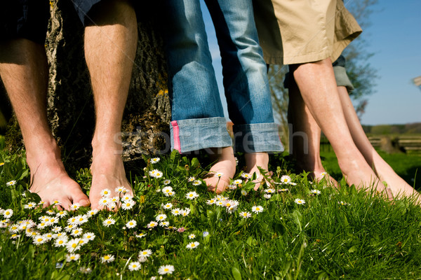 Healthy feet - In a row Stock photo © Kzenon