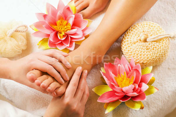 Feet massage Stock photo © Kzenon