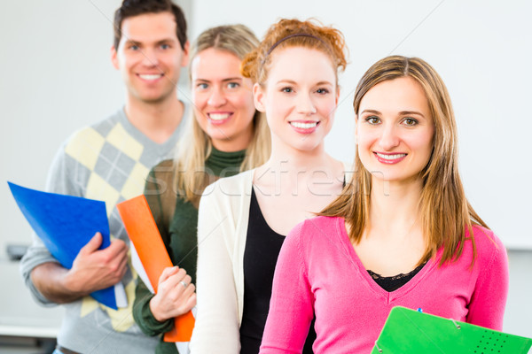 College students passed examination Stock photo © Kzenon