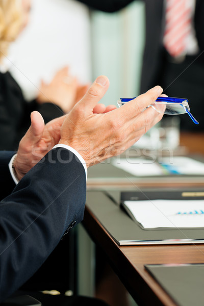 Applause for a presentation in meeting Stock photo © Kzenon