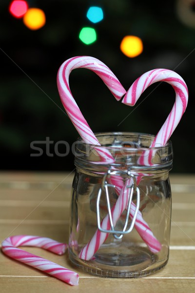 Foto stock: Doce · amor · saboroso · comida · coração