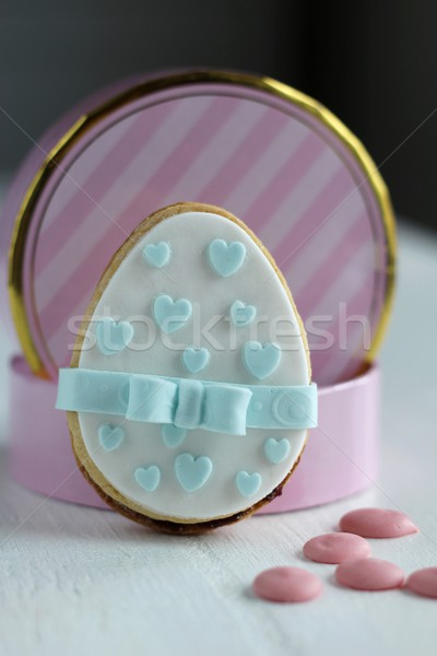 Traditional polish easter cake - Mazurek Stock photo © laciatek