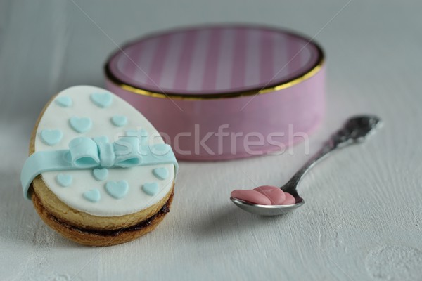 Traditional polish easter cake - Mazurek Stock photo © laciatek