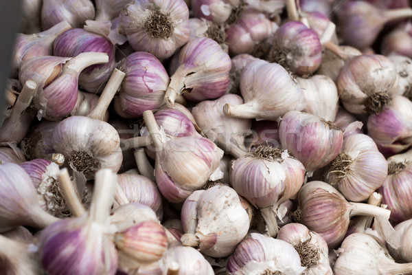 Stok fotoğraf: Sarımsak · gıda · mutfak · yeşil · tıp · yeme