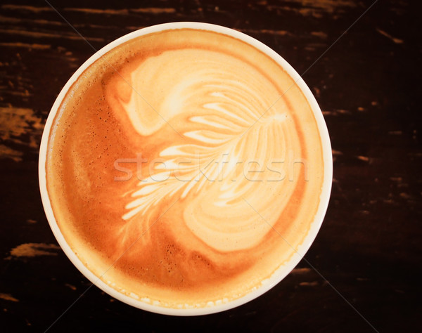 Cafe au lait Stock photo © Laks