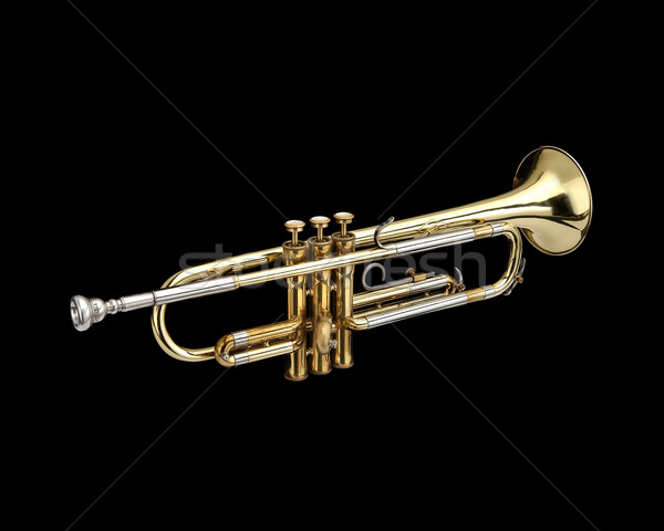 Trumpet Stock photo © lalito