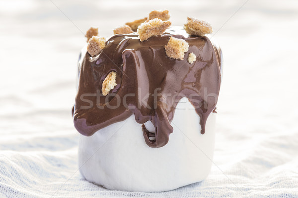 Tradycyjny mleka czekolady żywności zabawy biały Zdjęcia stock © LAMeeks