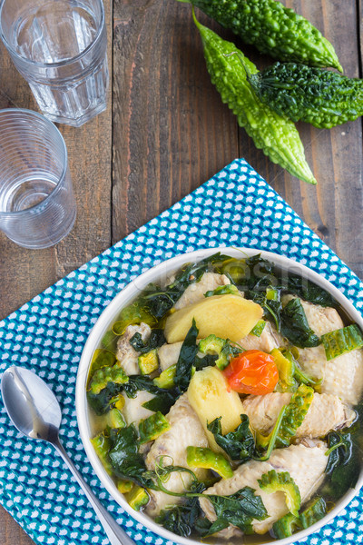 Chicken Perilla Stock photo © LAMeeks