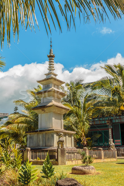 Pagoda posąg świątyni znaczenie podziale Zdjęcia stock © LAMeeks