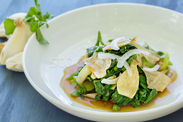 Stock photo: Watercress Bok Choy Salad