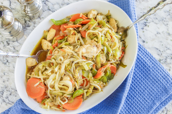 Chicken Stir-Fry Stock photo © LAMeeks