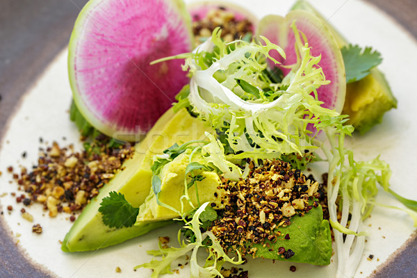 Chilled Avocado Salad Stock photo © LAMeeks