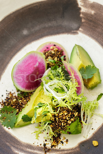 Chilled Avocado Salad Stock photo © LAMeeks