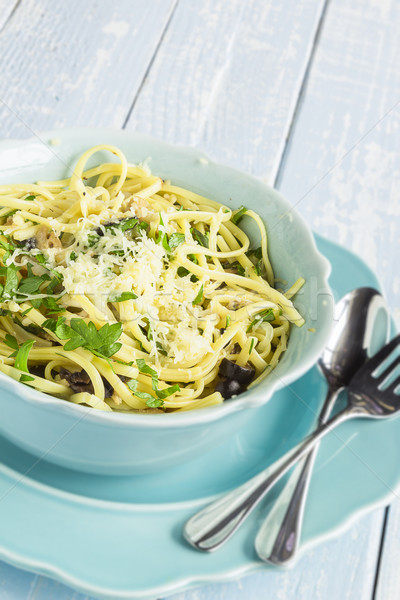 Clam Linguine Stock photo © LAMeeks