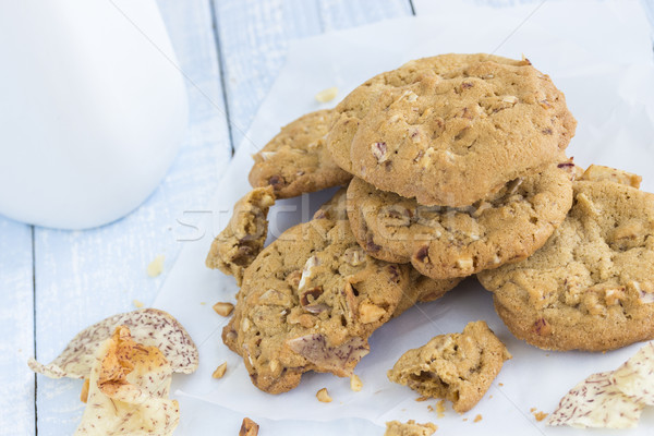 Chip cookies rotto chip tritato alimentare Foto d'archivio © LAMeeks