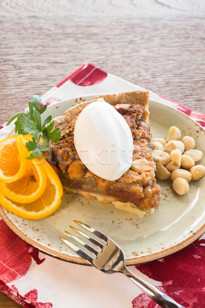 Poi Mac гайка пирог продовольствие Sweet Сток-фото © LAMeeks