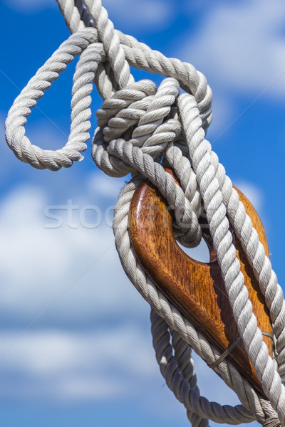 Sailboat Deadeye Stock photo © LAMeeks