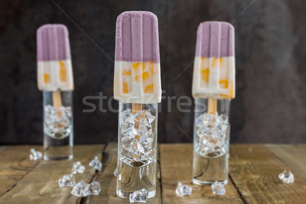 Halo Halo Popsicle Stock photo © LAMeeks