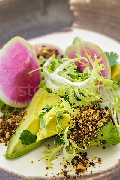 Chilled Avocado Salad Stock photo © LAMeeks