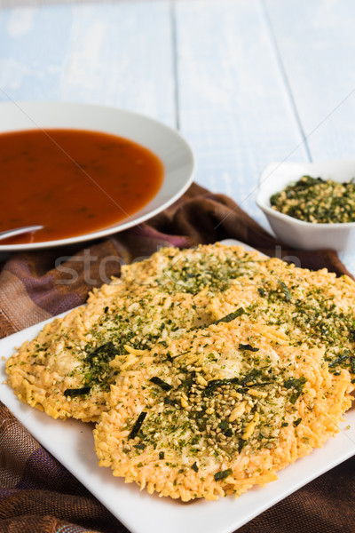 Parmesan Furikake Crisps Stock photo © LAMeeks