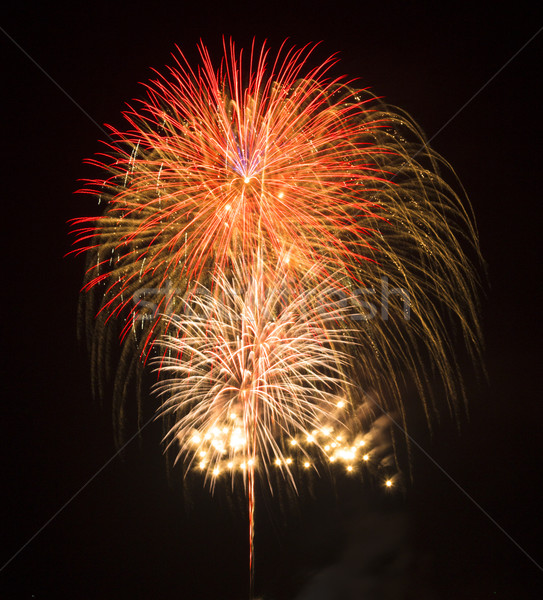 Fireworks Over Maunalua Bay Stock photo © LAMeeks