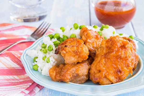 Russian Chicken Thighs Stock photo © LAMeeks