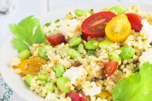 Edamame Tabbouleh Stock photo © LAMeeks