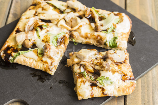 Smoked Ahi Pizza Stock photo © LAMeeks