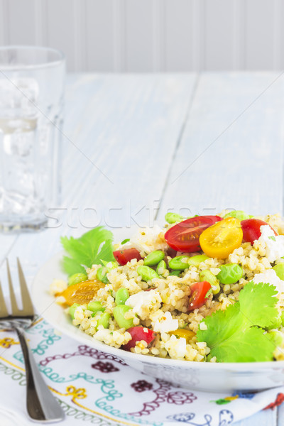 Edamame Tabbouleh Stock photo © LAMeeks