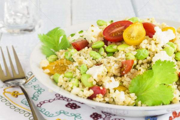 Edamame Tabbouleh Stock photo © LAMeeks