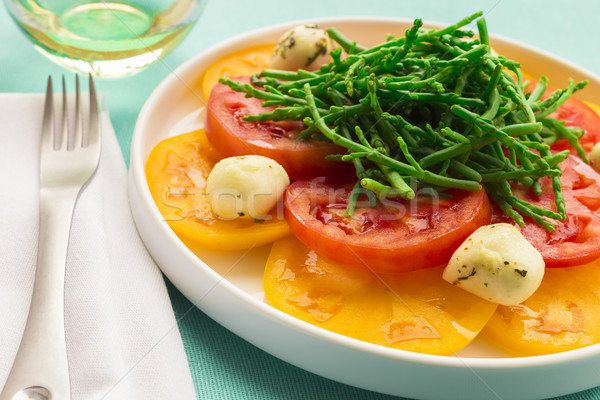 Hawaiian Caprese Salad Stock photo © LAMeeks