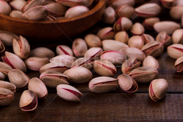 Shelled pistachio nuts Stock photo © Lana_M