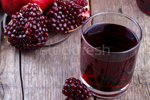 Fresh pomegranate juice Stock photo © Lana_M