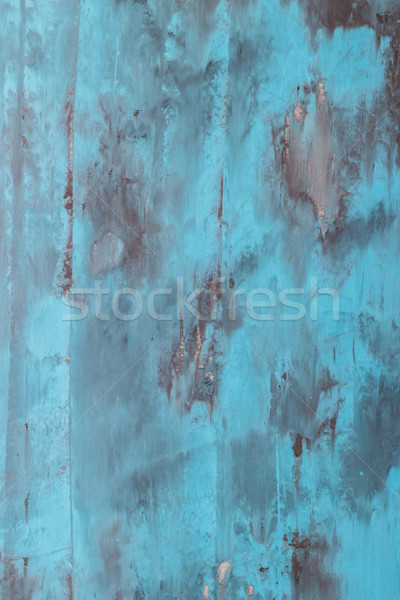 Photo stock: Bleu · clair · concrètes · mur · design · ciment · texture