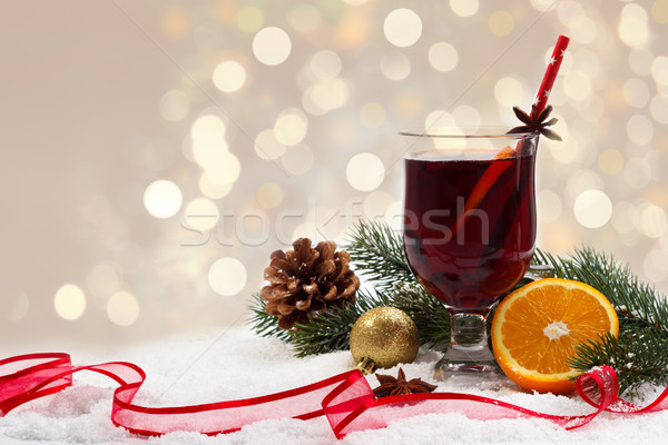 Christmas mulled wine Stock photo © Lana_M