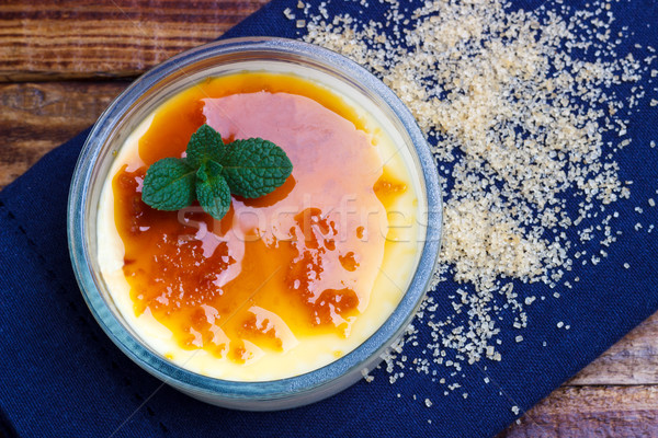 French Creme brulee Stock photo © Lana_M